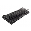 Fascette dentate serracavi 3,6x300mm nero conf.100pz