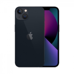 (refurbished) apple iphone 13 256gb midnight mlq63f/a 6.1" mezzanotte [grade c+]