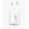 Xiaomi 33w nano power adapter usb-c gan white