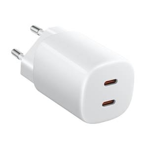 Xiaomi 45w nano turbocharging power adapter 2-port usb-c gan white