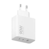 Xiaomi 90w wall hyperchargepower adapter(3-port) usb-a/c white