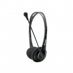 Cuffie microfono con cavo 3.5mm - nero (245302)