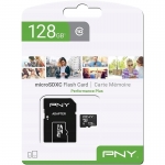 Micro sd 128gb pny performance plus classe 10 uhs-i con adattat.