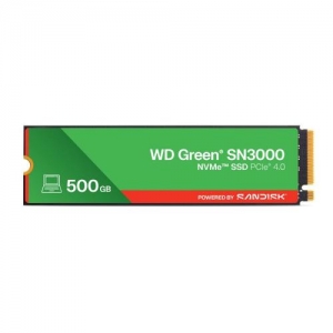Ssd 500gb western digital green sn3000 m.2 pcie4 nvme wds500g4g0