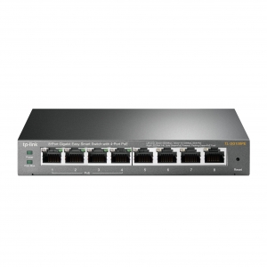 Tp-link 8-port gigabit easy smart switch with 4-port poe