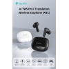 Auricolari bluetooth devia con traduttore simultaneo +anc white