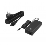 Caricabatterie caricatore da rete usb pd gan da 100 w con cavo usb-c integrato - pps pd 3.0 (ozul03be)