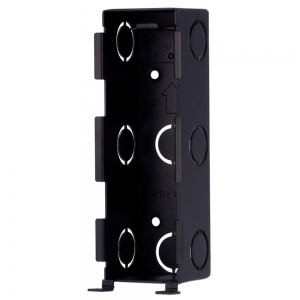 Supporto per il controllo accessi - specifico per akuvox ak-a08x - misure: 137 (i) x 48 (la) x 49 (lu) mm - fabbricato in acciaio galvanizzato - montaggio a incasso - facile installazione