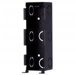 Supporto per il controllo accessi - specifico per akuvox ak-a08x - misure: 137 (i) x 48 (la) x 49 (lu) mm - fabbricato in acciaio galvanizzato - montaggio a incasso - facile installazione