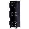 Supporto per il controllo accessi - specifico per akuvox ak-a08x - misure: 137 (i) x 48 (la) x 49 (lu) mm - fabbricato in acciaio galvanizzato - montaggio a incasso - facile installazione