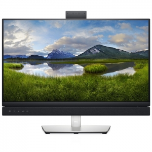 (refurbished) monitor dell c2422he 23.8 pollici 1920x1080 full-hd lcd usb hdmi dp black silver