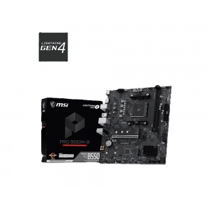 Scheda madre msi b550m-b pro sk am4 2*ddr4 m.2 raid hdmi