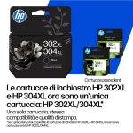 Cart hp 302 / 304 nera