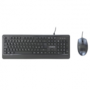 Yashi exclusive dual usb keyb+mouse black dual ita/eng