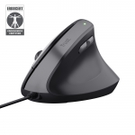Mouse ottico trust baio ii ergonomico