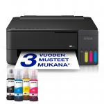 Epson stampante ink a4 colore, ecotank et-1910, 33ppm, usb/wifi