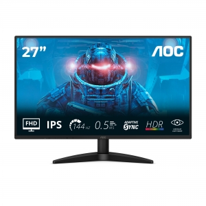 Monitor aoc led 27' 27b36x full hd ips 144hz 4ms hdmi+dp mm