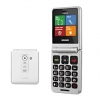 Cellulare flipper dual sim bianco