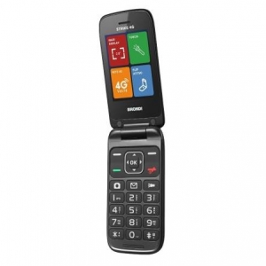 Cellulare strike 4g dual sim dark grey grigio scuro