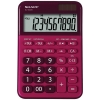 Calcolatrice sh-elm355 rossa