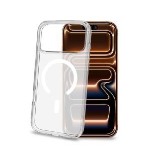 Celly gelskin magsafe trasp. cover iphone 18 pro max/17 pro max wht