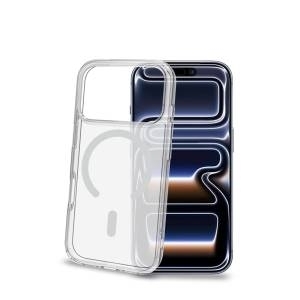 Celly gelskin magsafe trasp. cover iphone 18 pro/17 pro silver