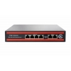 Hub switch 4 porte poe+ 10/100 tecnonew tn-hp4eh2eh +2uplink
