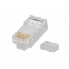 Plug di rete rj45 8p8c utp cat.6e cof 50pz