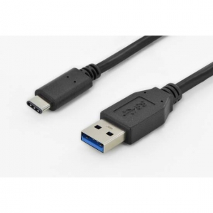 Cavo usb 2.0 connettori usb "a" - tipo "c" maschio/maschio mt 1 digitus