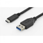 Cavo usb 2.0 connettori usb "a" - tipo "c" maschio/maschio mt 1 digitus