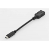 Cavo adattatore usb "a" femmina - "c" maschio cm 15