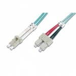 Cavo fibra ottica lc a sc multimode duplex 50/125 mt.10 om3