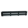Pannello patch 19" non schermato utp 48 porte 8 poli rj45 per reti categoria 5e - 2 unita'