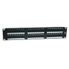 Pannello patch 19" non schermato utp 48 porte 8 poli rj45 per reti categoria 6 - 2 unita'