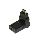 Adattatore mini hdmi maschio - hdmi femmina con connettore inclinabile