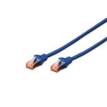 Cavo rete s-ftp cat.6 doppia schermatura ls0h colore blu mt. 3