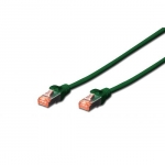Cavo rete s-ftp cat.6 doppia schermatura ls0h colore verde mt. 3