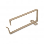 Passacavi per armadi rack 150x70 mm. confezione 10 pezzi - colore grigio ral 7035