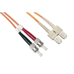 Cavo fibra ottica sc a st multimode duplex om2 50/125 mt.5