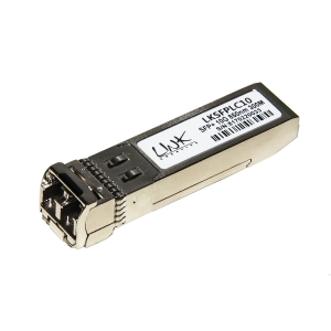 Modulo minigbic (sfp+) multimode lc duplex 10gbps 850nm 300 mt con ddm compatibile hp e procurve