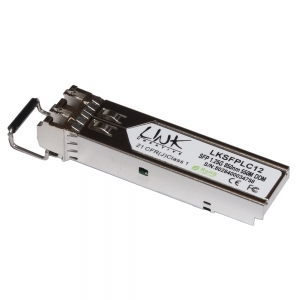 Modulo minigbic (sfp) multimode lc duplex 1000base-sx, 850nm 1,25 gbps 550 mt compatibile per hp e procurve con ddm