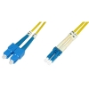 Cavo fibra ottica lc a sc monomode duplex 9/125 mt.1