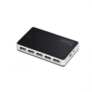 Hub con 10 porte usb 2.0 con alimentatore esterno