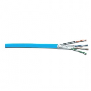 Matassa 100 mt. cavo solido schermato u/ftp halogenfree per reti categoria 6a in rame classe cpr: eca
