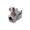 Inserto jack schermato rj45 cat 6a toolfree
