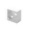 Scatola a muro mm. 80x80x42 colore bianco