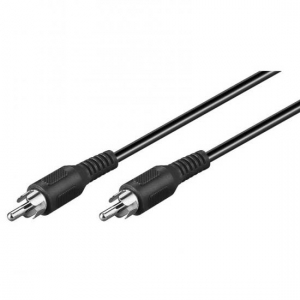 Cavo audio mono connettori cinch (rca) maschio/maschio mt.2