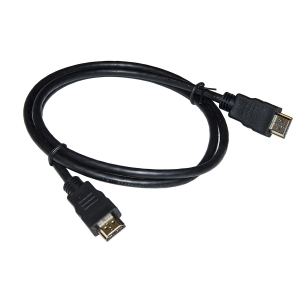 Cavo hdmi  4kx2k 60hz guaina halogenfree per pc, notebook, hdtv, ecc contatti dorati mt 1
