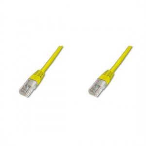 Cavo rete utp cat 5e non schermato - mt. 50  giallo