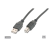 Cavo usb 2.0 connettori a-b, lunghezza mt. 1,80 colore nero